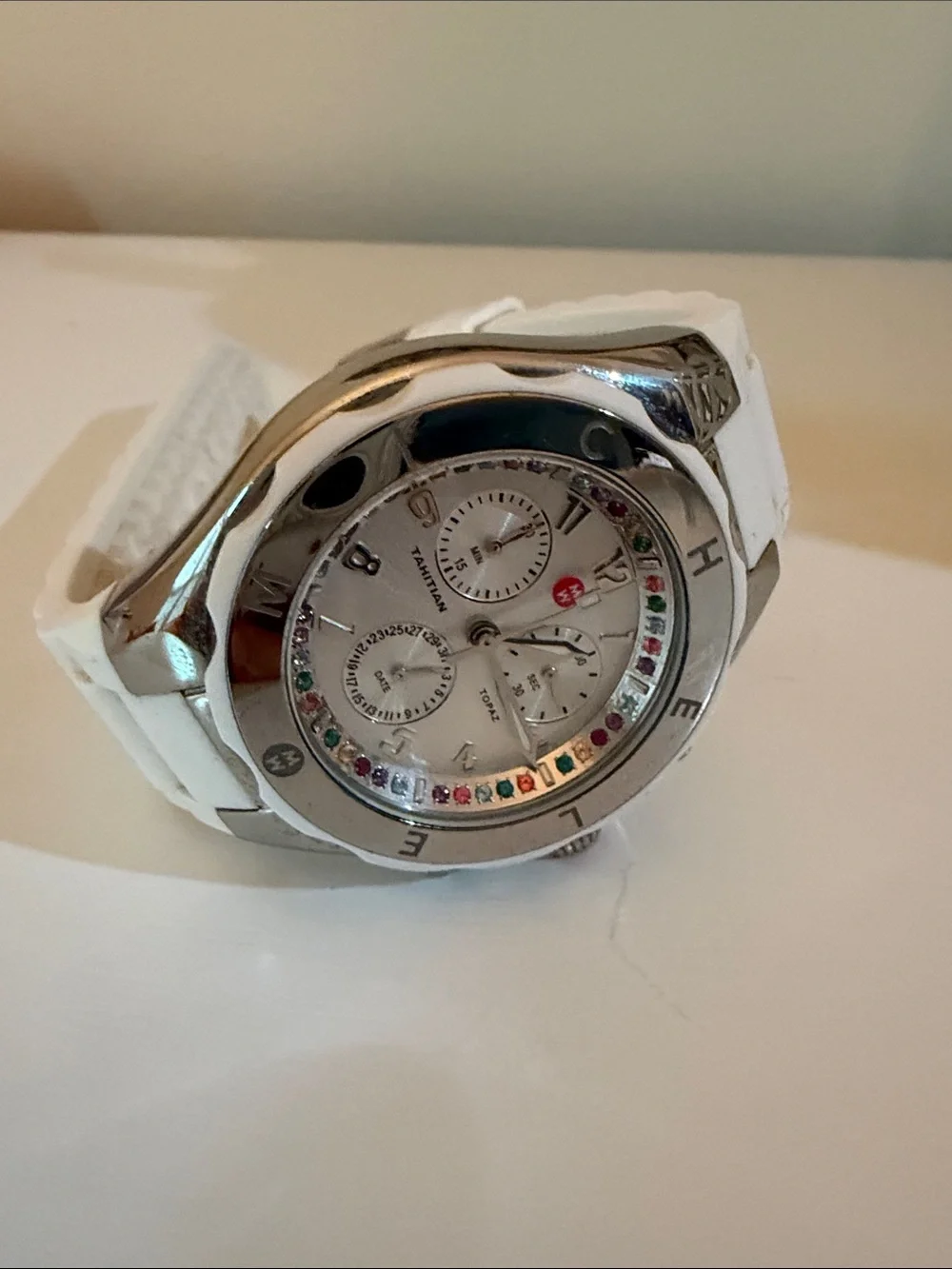 Michele stylish white